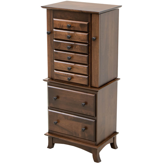 Split Shaker Jewelry Armoire