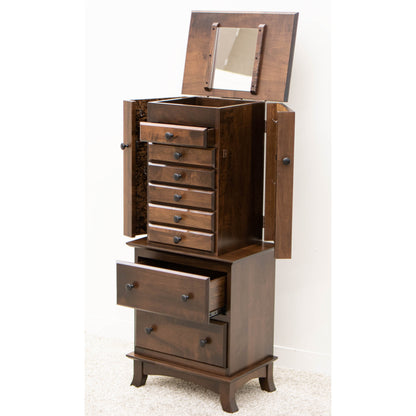 Split Shaker Jewelry Armoire