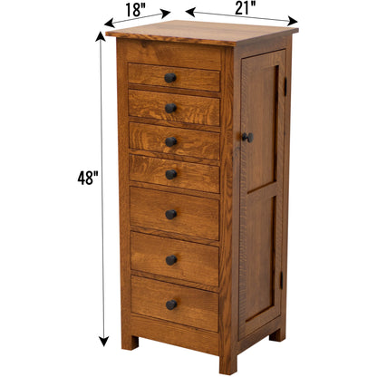 Mission Jewelry Armoire