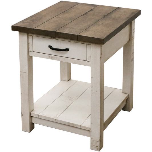 Montgomery Large Square Open End Table