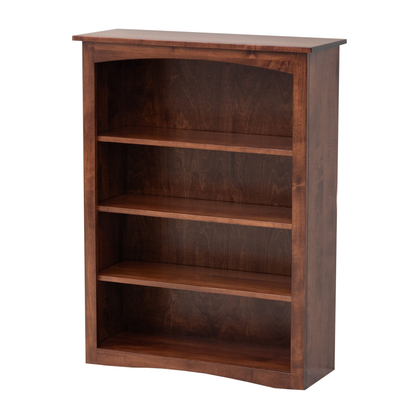 Shaker Solid Wood Bookcase, 48"