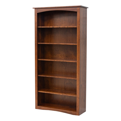 Shaker Solid Wood Bookcase, 72"