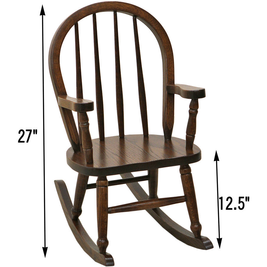 Bow Child's Rocker