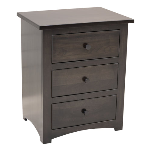 Weston 3-Drawer Nightstand