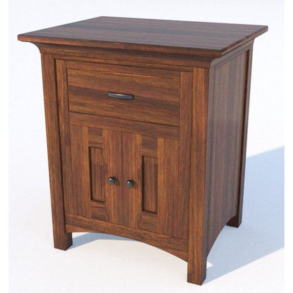 DCF Mission 1-Drawer, 2-Door Nightstand