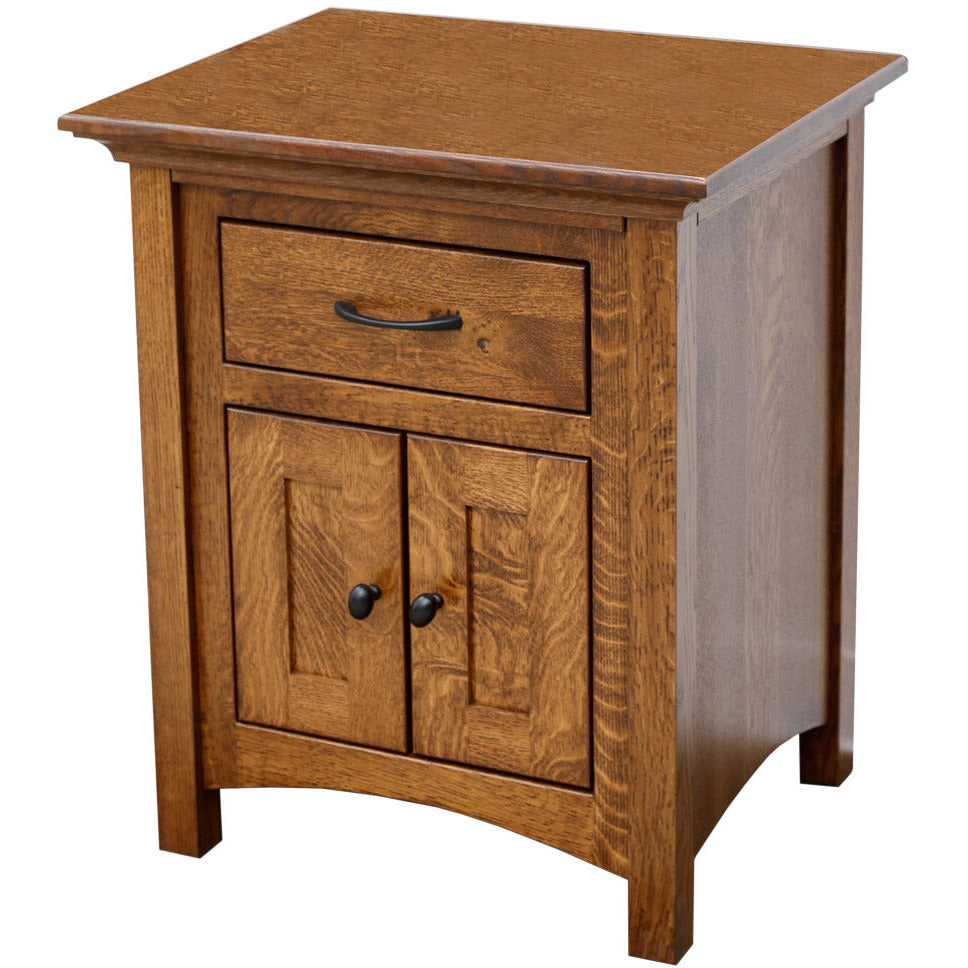 DCF Mission 1-Drawer, 2-Door Nightstand