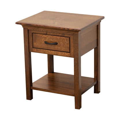 DCF Mission 1-Drawer, Open Nightstand