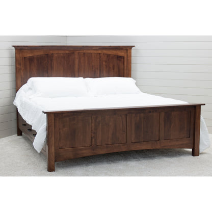 DCF Mission Wood Panel Storage Platform Bed