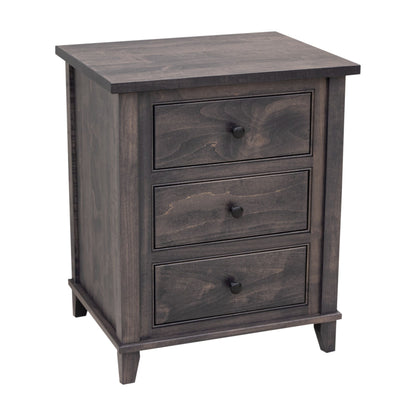 Denali 3-Drawer Nightstand