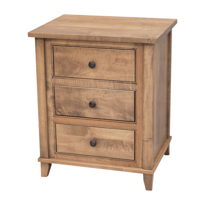 Denali 3-Drawer Nightstand