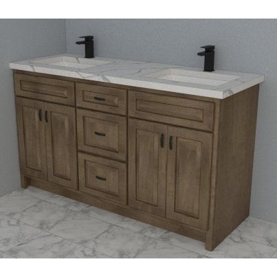 Farmington 60" Double Bowl Vanity