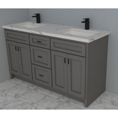 Farmington 60" Double Bowl Vanity