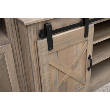 Hampton Barn Door Entertainment Center