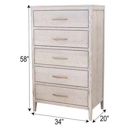 Hilton 5-Drawer Chest