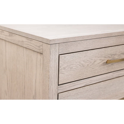 Hilton 1-Drawer, Open Nightstand