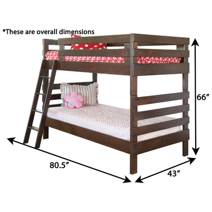 Kacey Twin Over Twin Bunk Bed