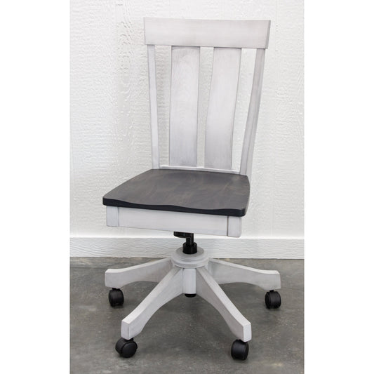 Kinglet Office Chair with Wood Seat