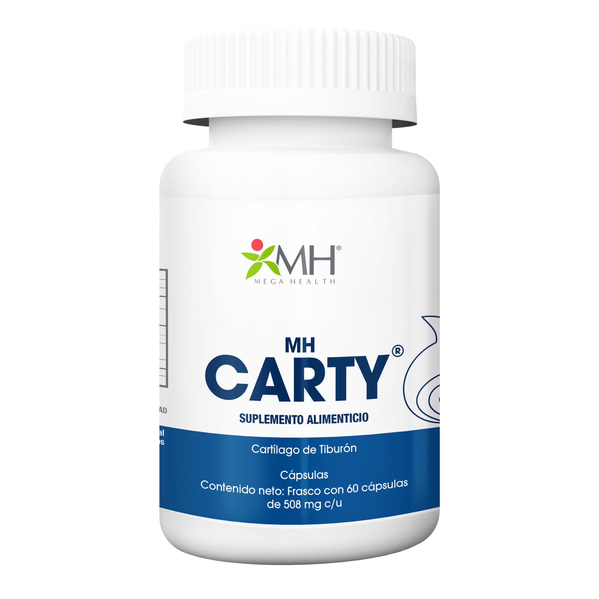 MH CARTY® – Cartílago de Tiburón (60 cápsulas)