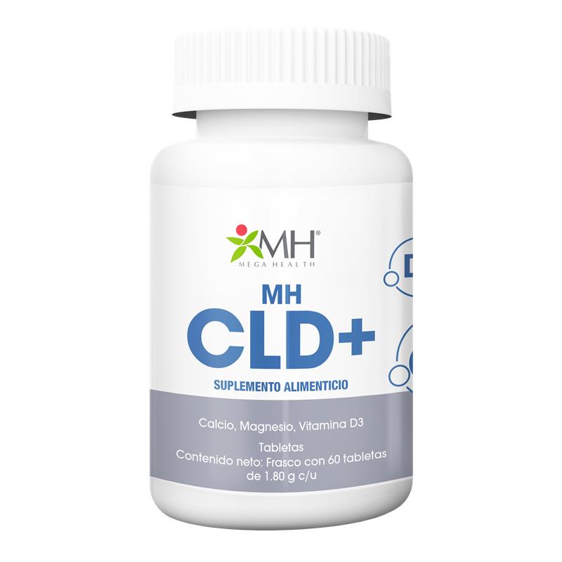 CLD+ | Carbonato de calcio; Citrato de magnesio; Colecalciferol (Vitamina D3)