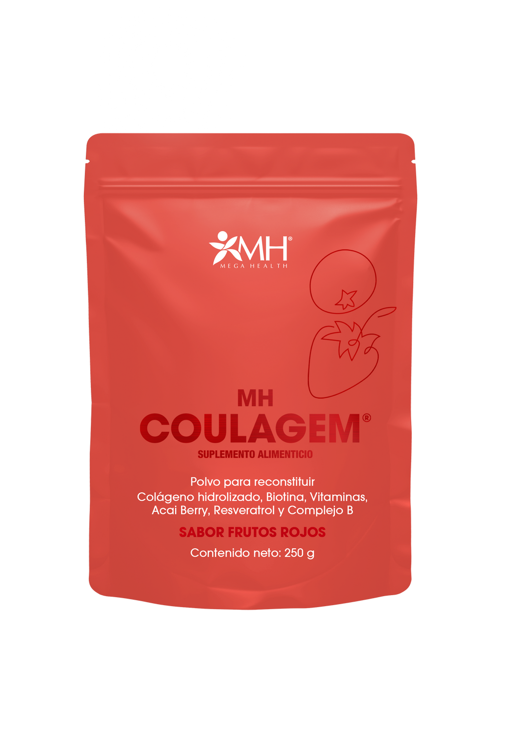 MH COULAGEM® | Colágeno con Biotina, Vitamina C y Resveratrol