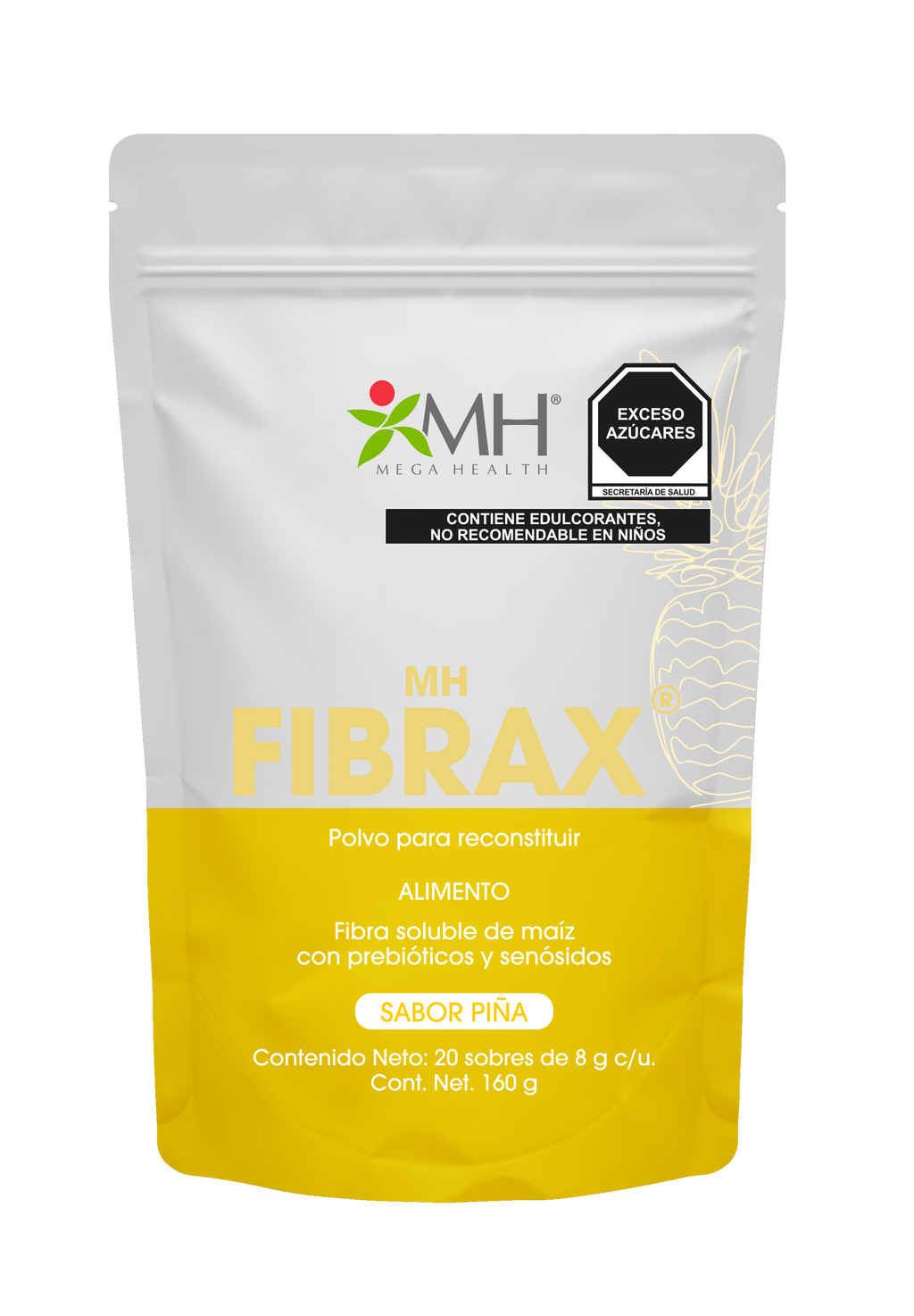 MH FIBRAX® | Fibra soluble de maíz, Pulpa de piña, Prebioticos y Senosidos