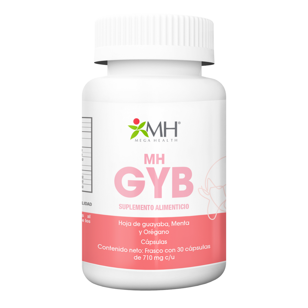 MH GYB® | Hoja de guayaba (Psidium guajava&nbsp;L.), Menta (Mentha viridis) y Óregano (Origanum vulgare&nbsp;L.)