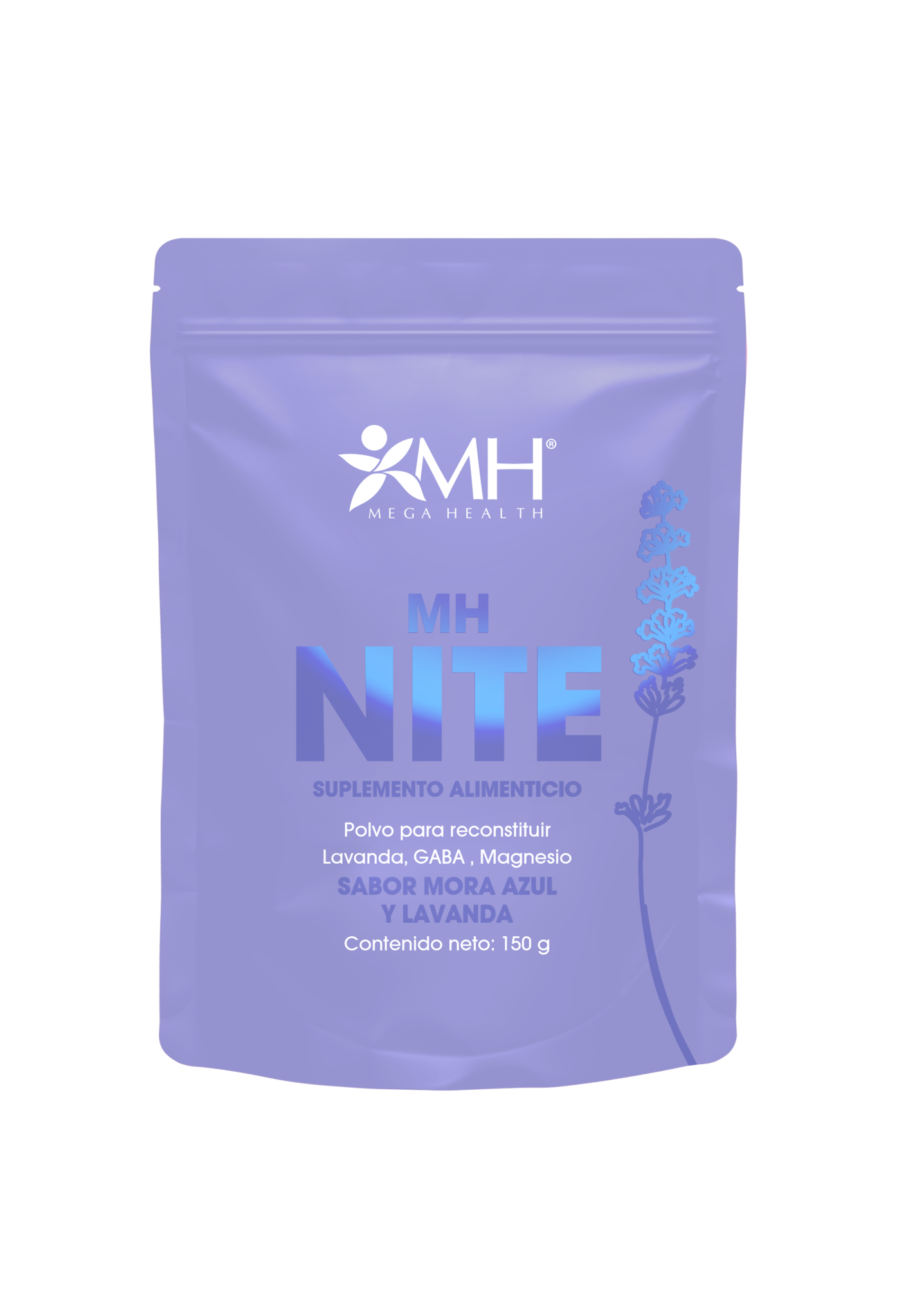 MH NITE® | GABA, Lavanda, Glicinato de magnesio.