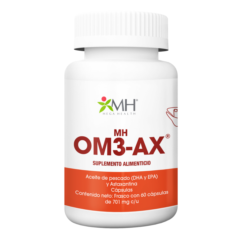 MH OM3-AX® | Omega 3 (DHA y EPA) con Astaxantina