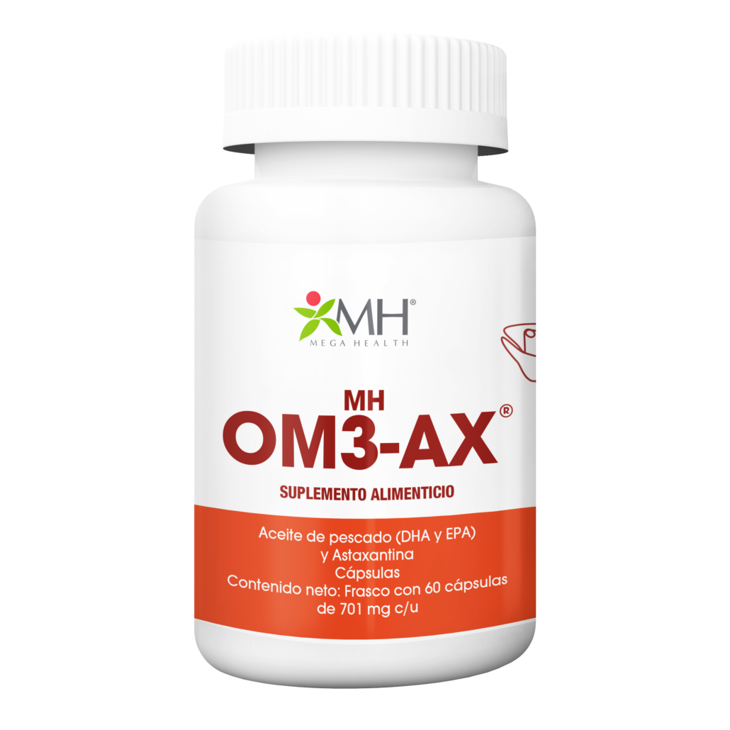 MH OM3-AX® | Omega 3 (DHA y EPA) con Astaxantina