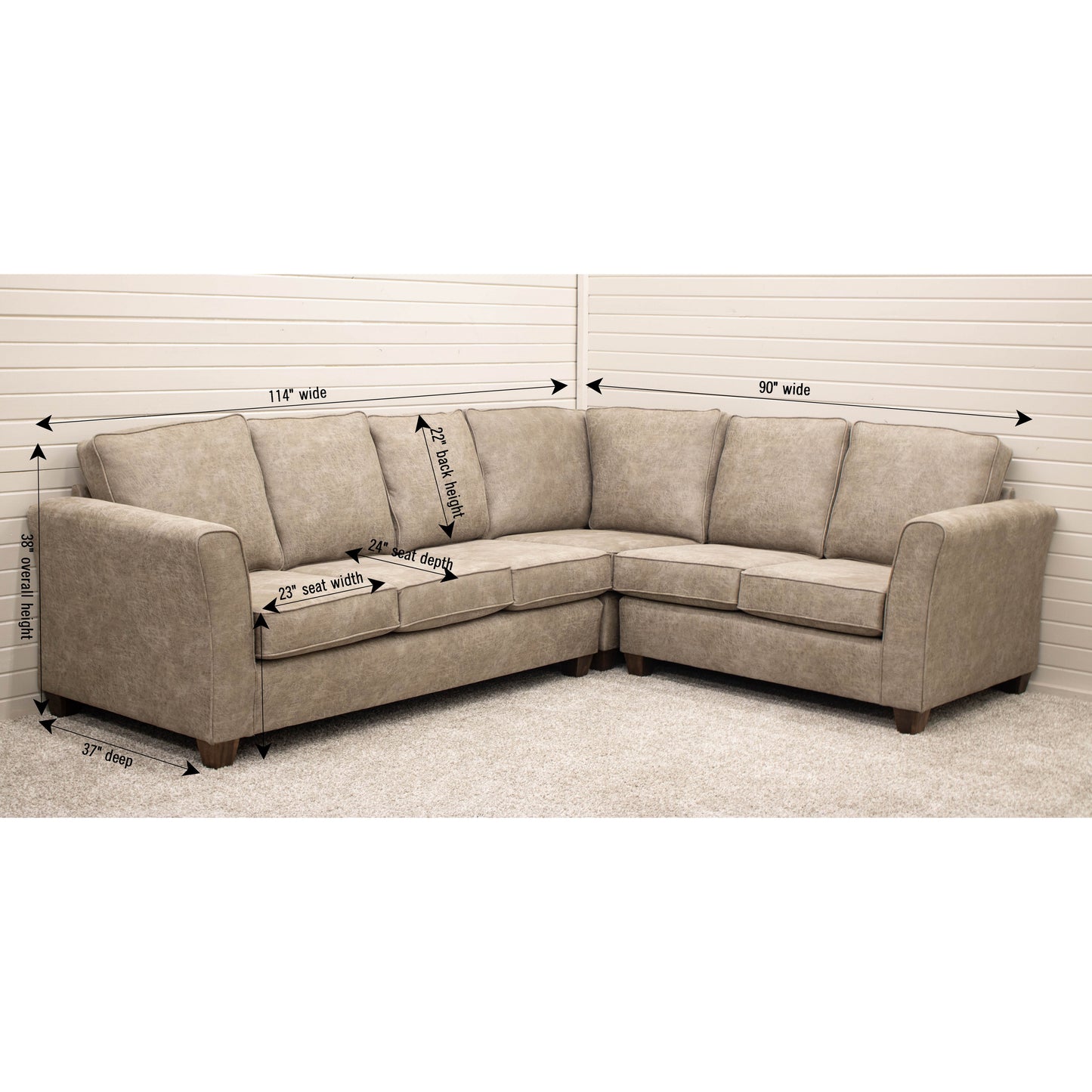 Manhattan Stationary Sectional