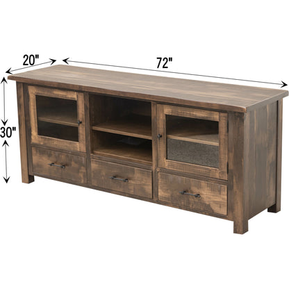 Milltown 72" TV Console - OVERSTOCK DISCOUNT