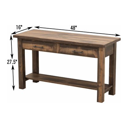 Milltown Open Sofa Table - OVERSTOCK DISCOUNT