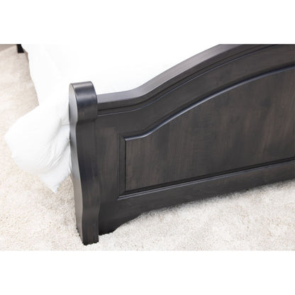 Miranda Sleigh Bed with Arched Footboard