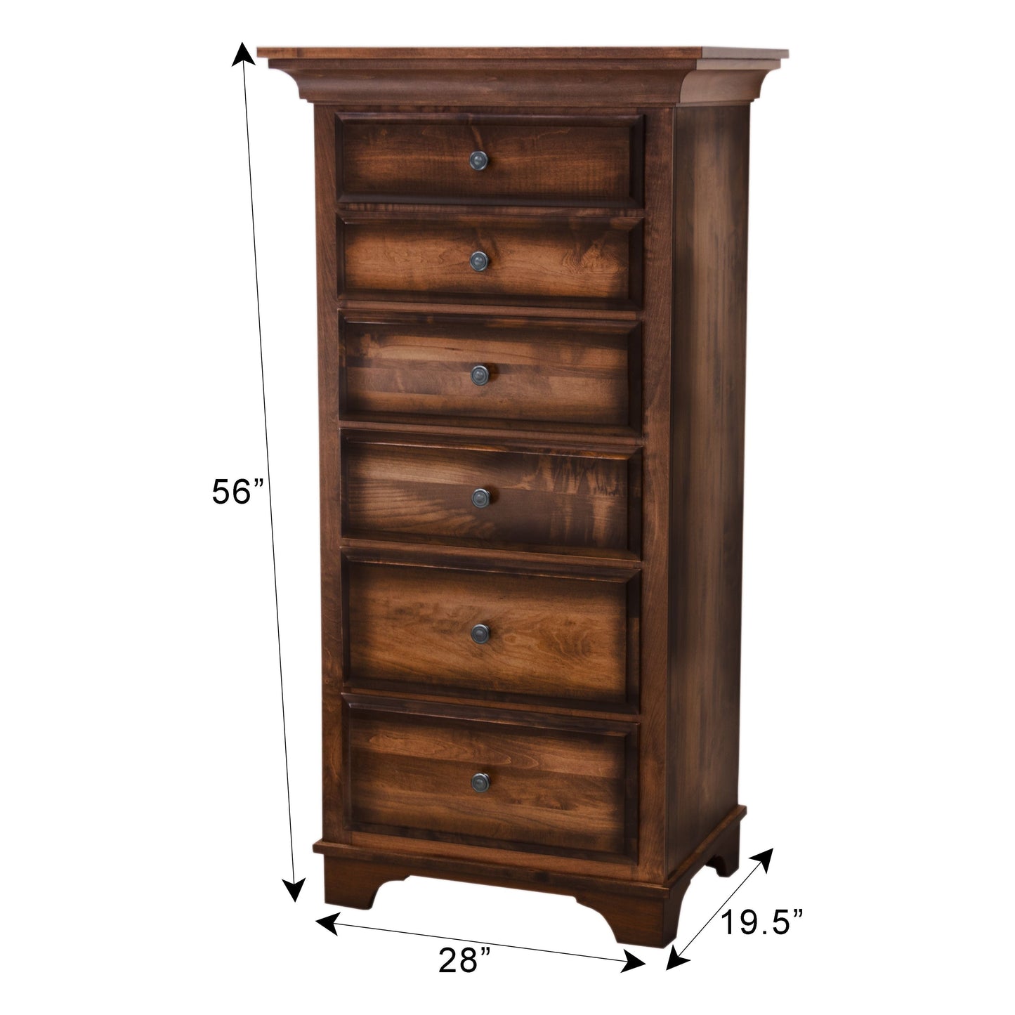 Miranda 6-Drawer Lingerie Dresser