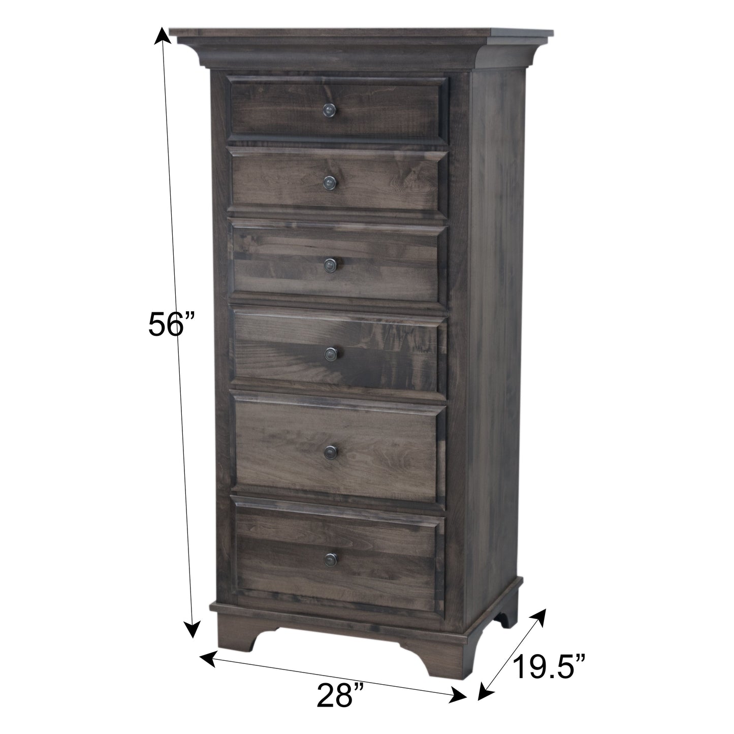 Miranda 6-Drawer Lingerie Dresser