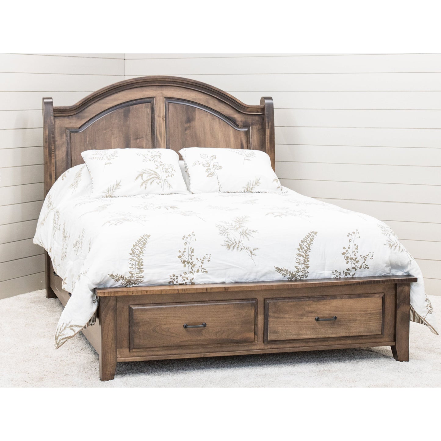 Miranda Sleigh Storage Platform Bed