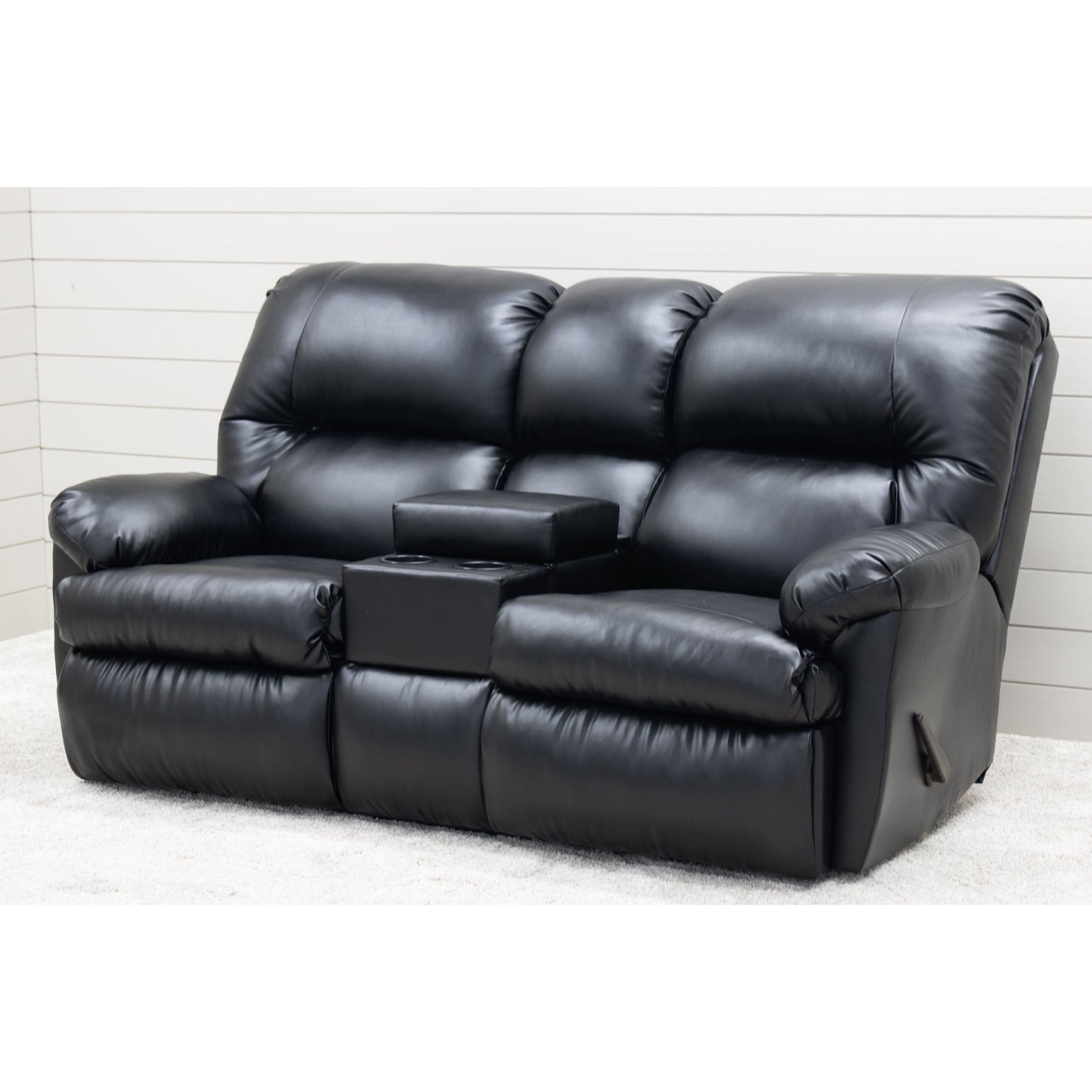 Montana Reclining Loveseat with Console - SHOWROOM MODEL