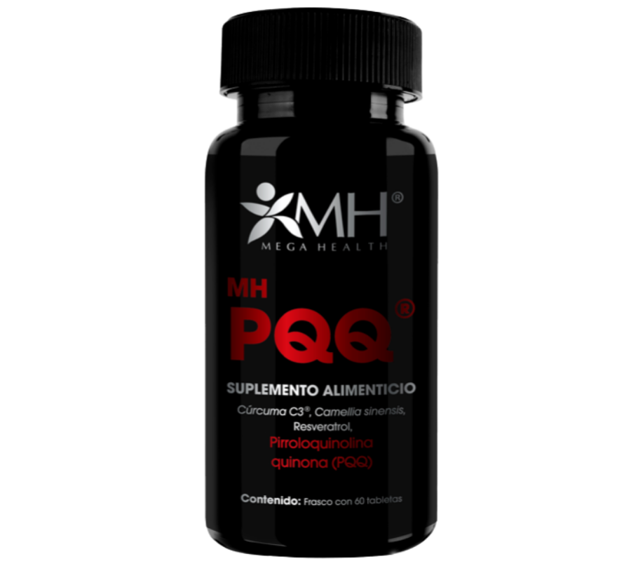 MH PQQ® | Cúrcuma, Te verde, Resveratrol, Pirroloquinolina, Pimienta negra