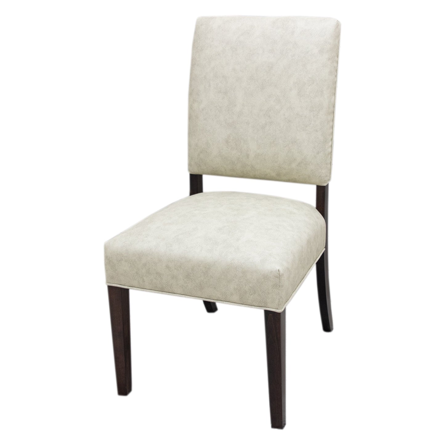 Parsons Upholstered Dining Chair with Open Back