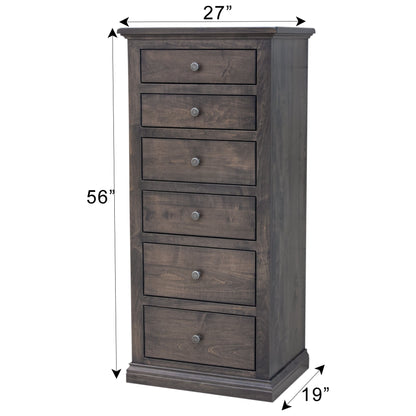 Portland 6-Drawer Lingerie Dresser