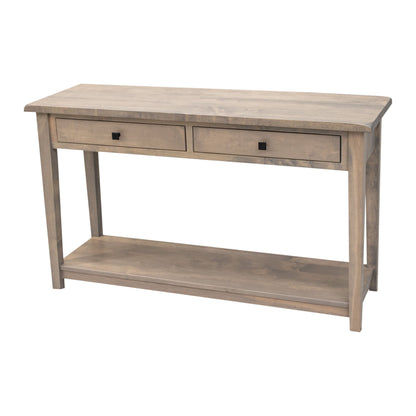 Riverton Rustic Open Sofa Table