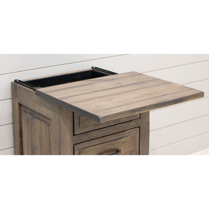 Savannah Rustic 3-Drawer Nightstand