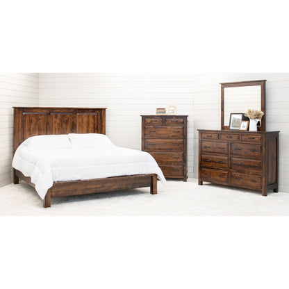 Savannah Rustic Storage Platform Bed