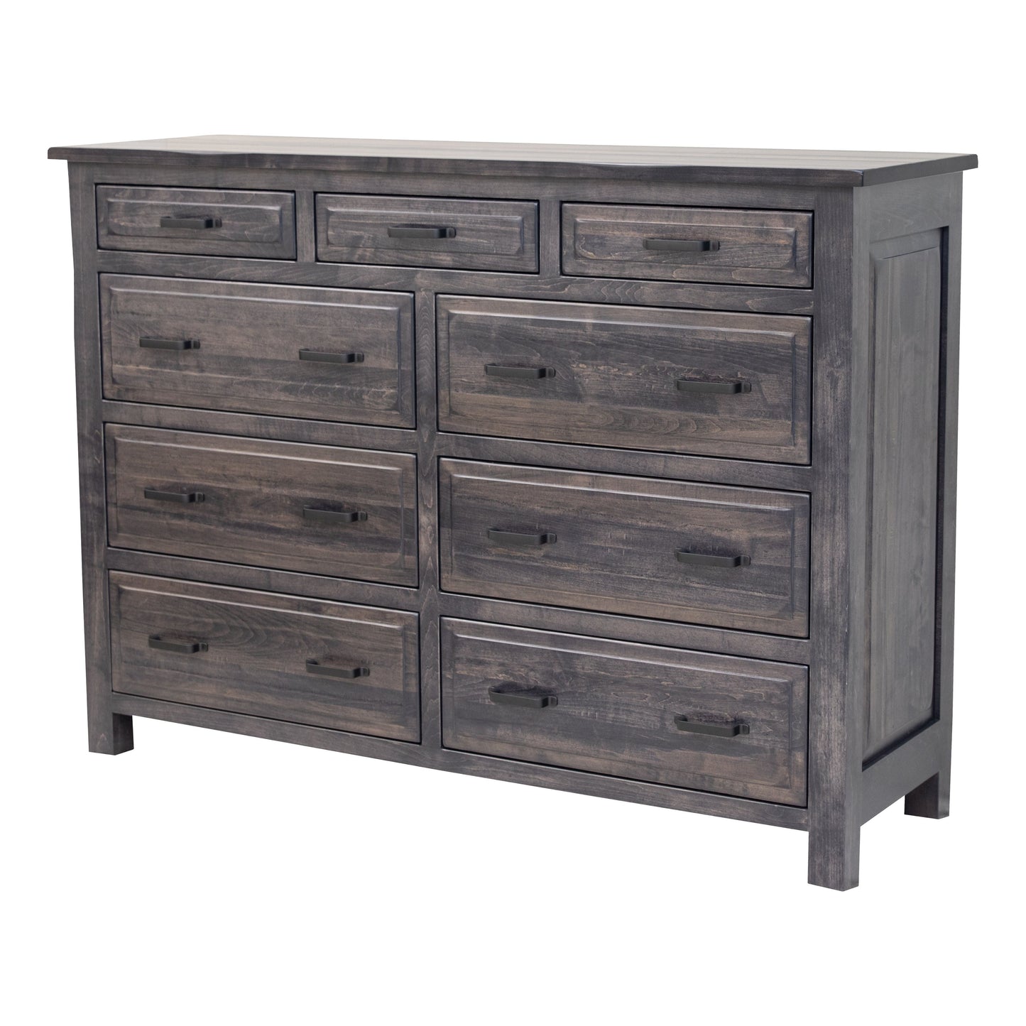 Savannah Rustic 9-Drawer Tall Dresser