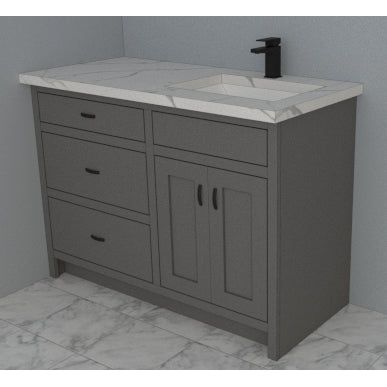 Shaker 48" Single Bowl Vanity