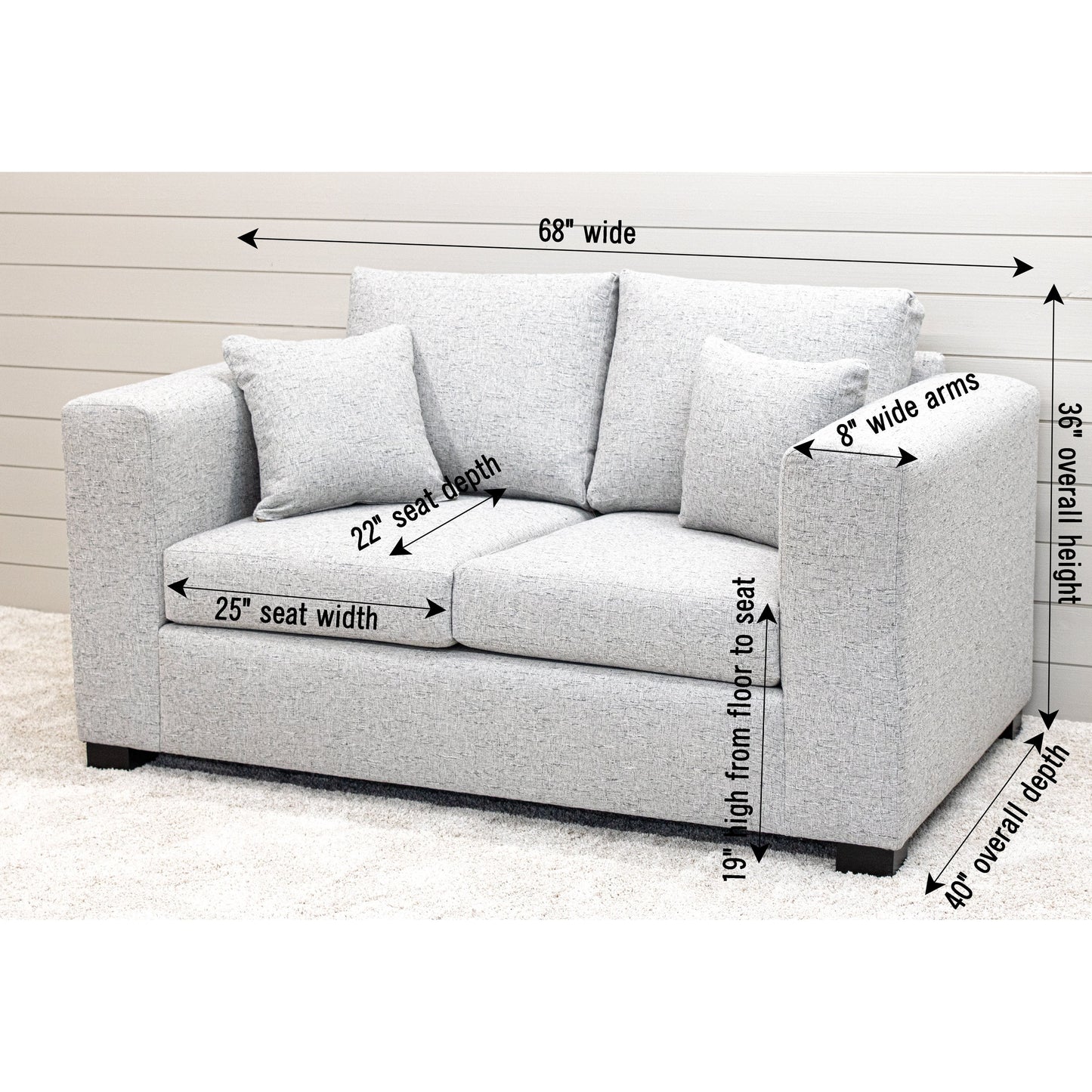 Westbrook Stationary Loveseat