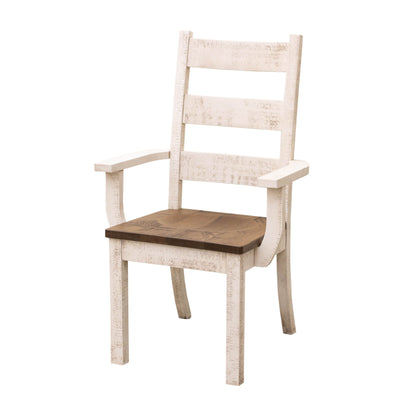 Western High Back Arm Dining Chair