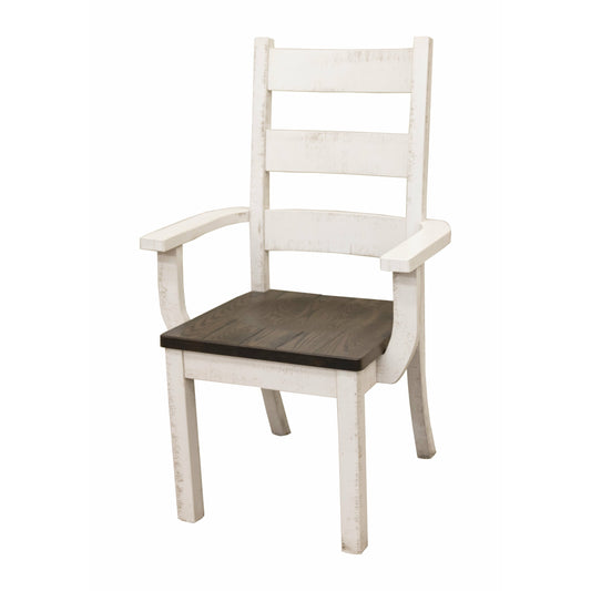 Western High Back Arm Dining Chair