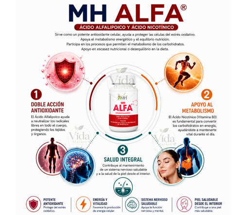 ALFA |Ácido Alfalipoico y Ácido nicotínico
