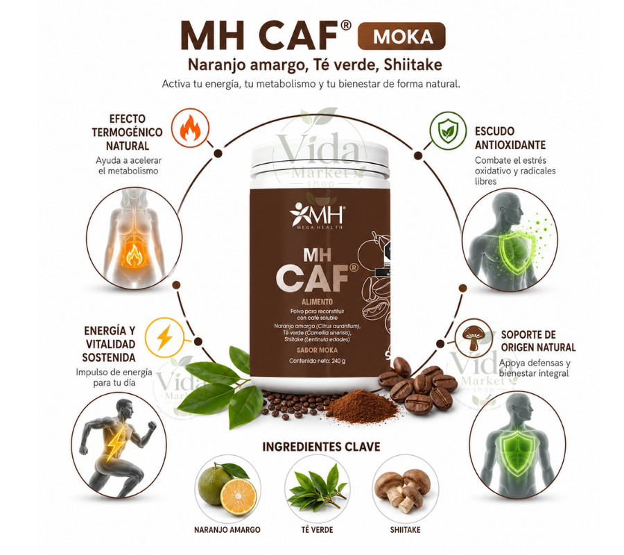 MH CAF® Moka | Naranjo amargo, Té verde, Shiitake